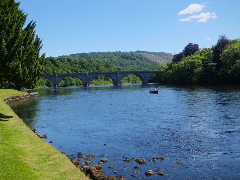 Dunkeld Bridge to Dunkeld Cathedral Historic Trail Walk