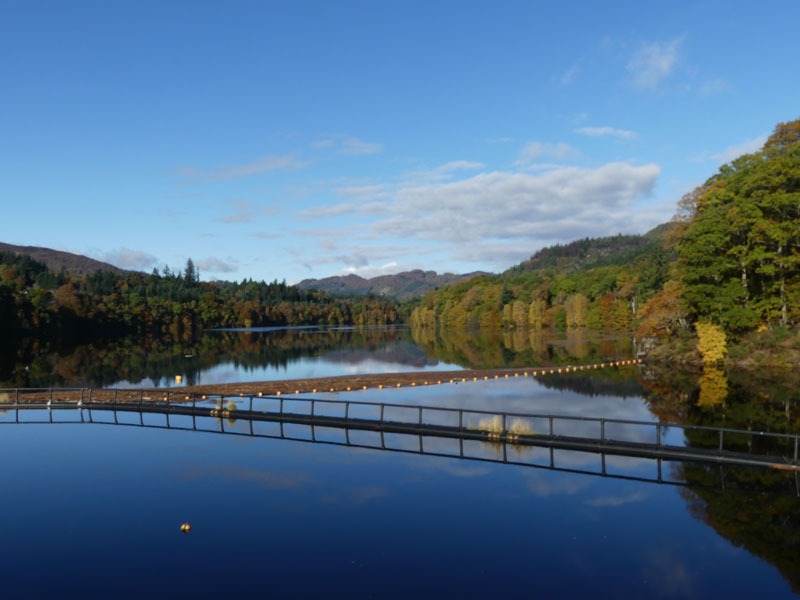 Pitlochry Dam and Fish Ladder walk